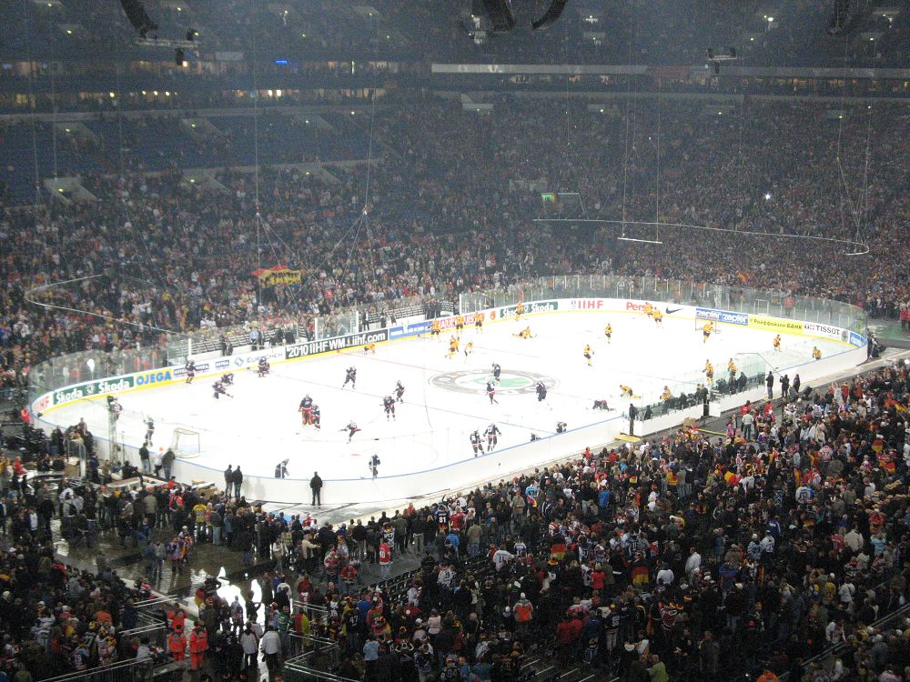 Eishockey WM 2010 Deutschland - USA 2 - 1 n.V.
