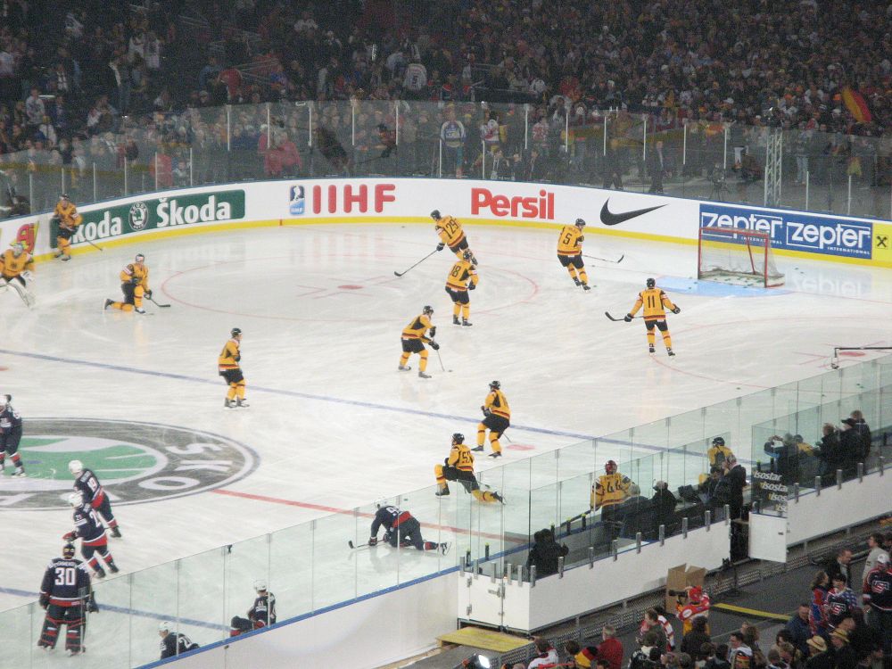 Eishockey WM 2010 Deutschland - USA 2 - 1 n.V.