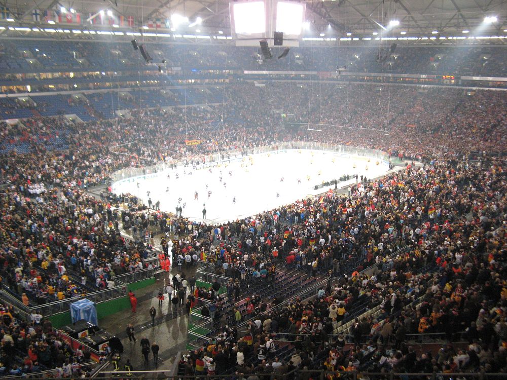 Eishockey WM 2010 Deutschland - USA 2 - 1 n.V.