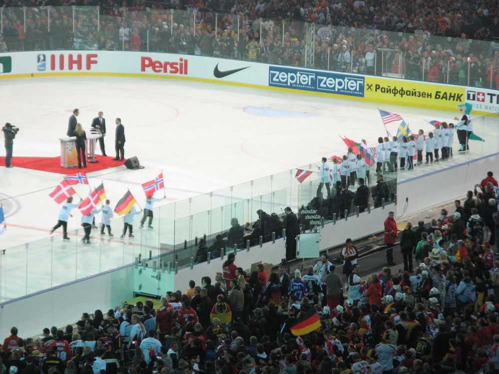 Eishockey WM 2010 Deutschland - USA 2 - 1 n.V.