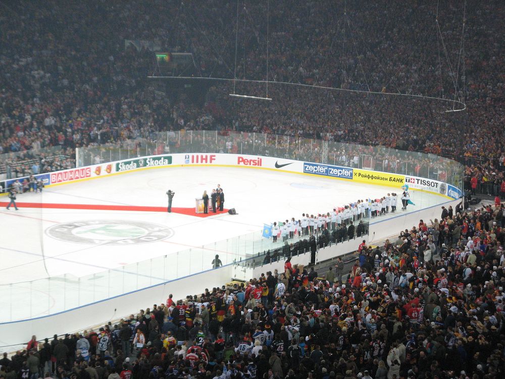 Eishockey WM 2010 Deutschland - USA 2 - 1 n.V.