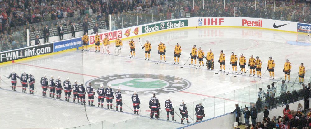 Eishockey WM 2010 Deutschland - USA 2 - 1 n.V.