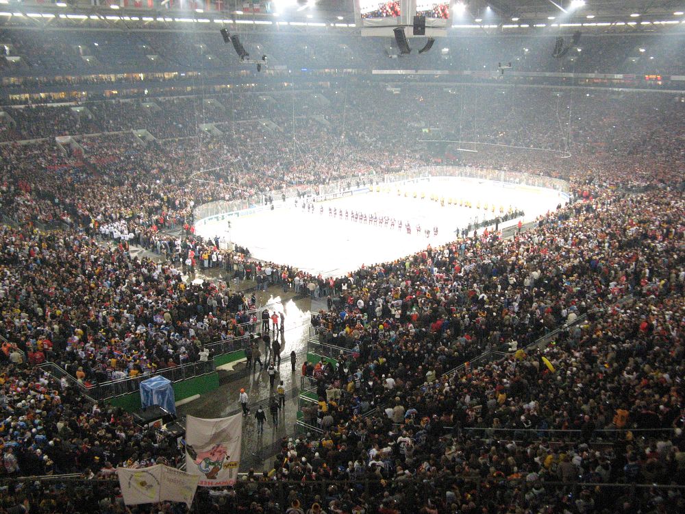 Eishockey WM 2010 Deutschland - USA 2 - 1 n.V.
