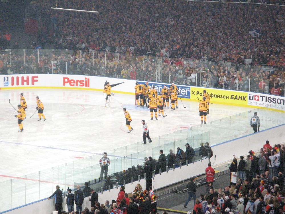 Eishockey WM 2010 Deutschland - USA 2 - 1 n.V.