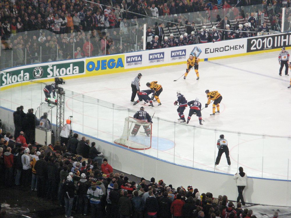 Eishockey WM 2010 Deutschland - USA 2 - 1 n.V.