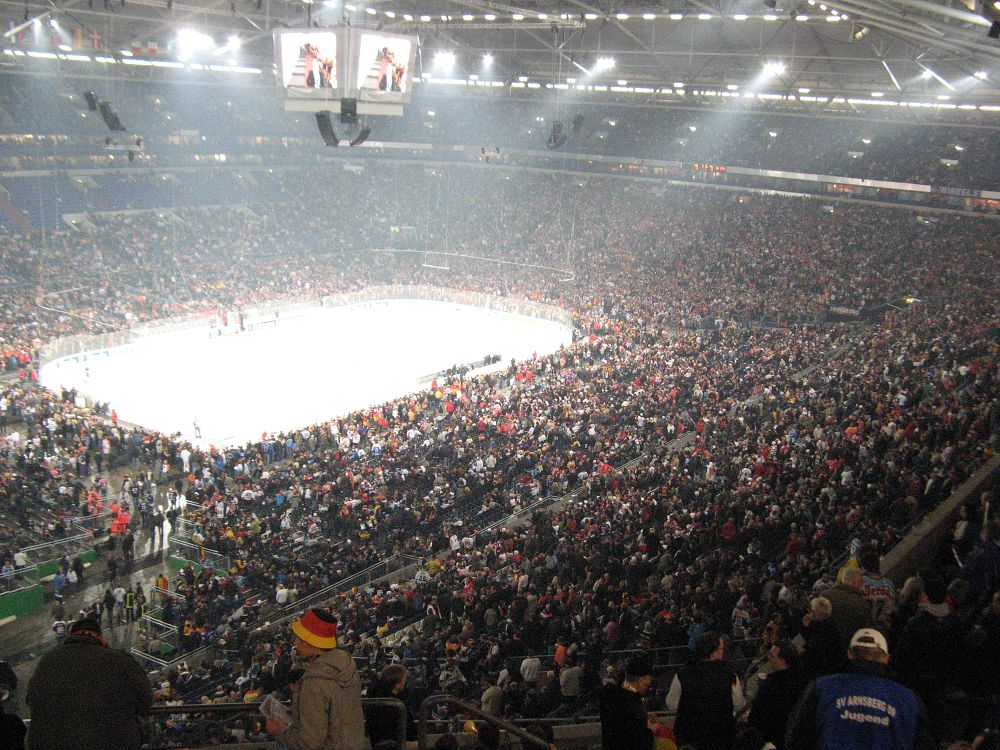 Eishockey WM 2010 Deutschland - USA 2 - 1 n.V.