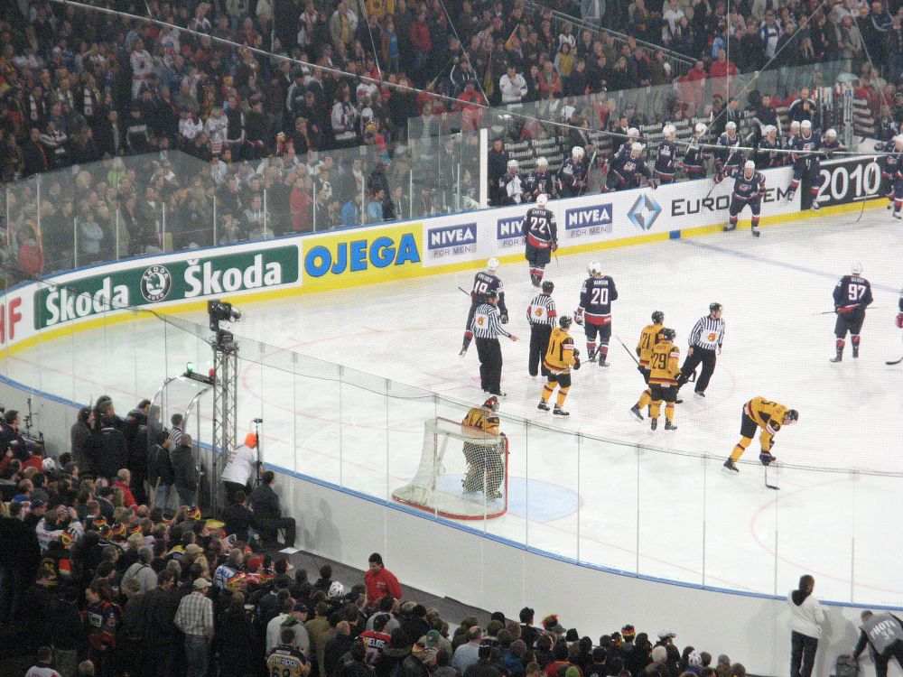 Eishockey WM 2010 Deutschland - USA 2 - 1 n.V.