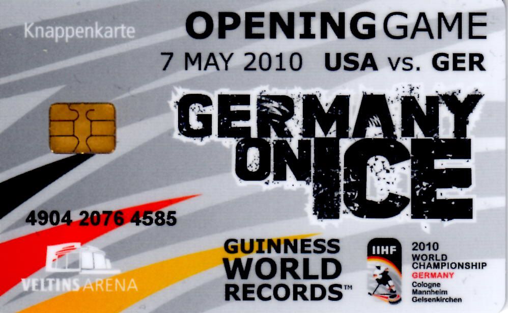 Eishockey WM 2010 Deutschland - USA 2 - 1 n.V.